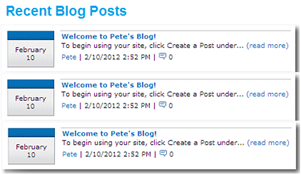 Recent Blog Posts